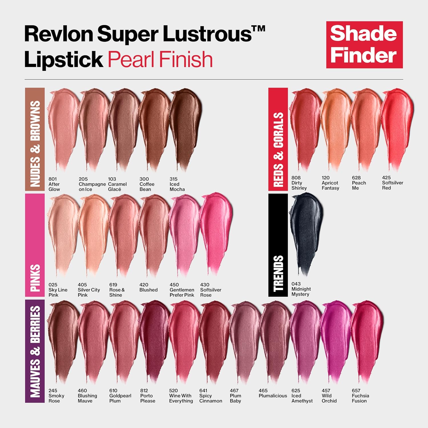 REVLON Super Lustrous — Rouge à lèvres crème 801 After Glow – Image 6