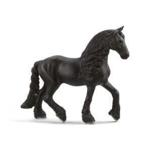 Schleich 13906 Jument Frison, dès 5 Ans, Horse Club - Figurine, 12,6 x 3,4 x 11 cm