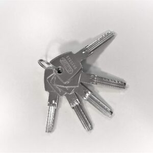 Alternative view of ABUS — Cylindre à bouton 50/40 laiton nickelé