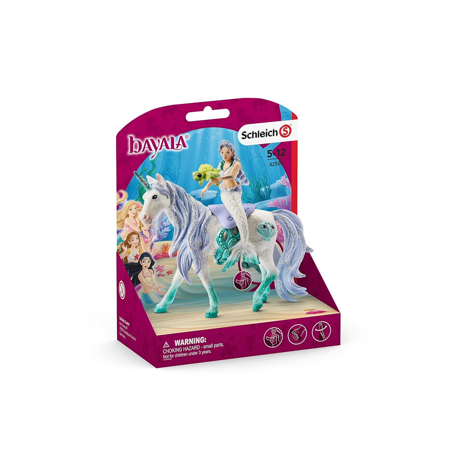 SCHLEICH Bayala — Figurine Sirène sur Licorne de mer – Image 4