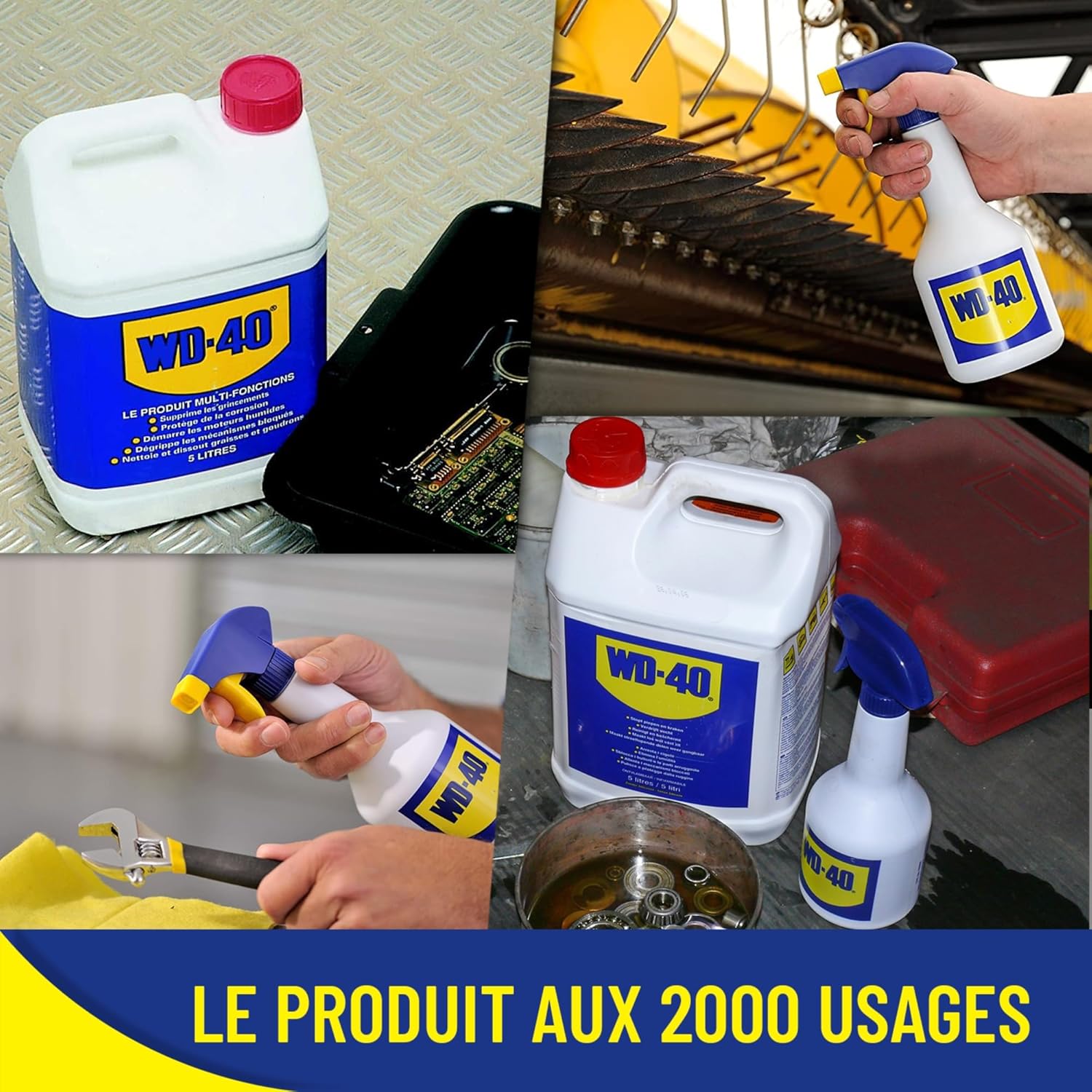 WD-40 — Produit Multifonction 5 L Sans Silicone – Image 3