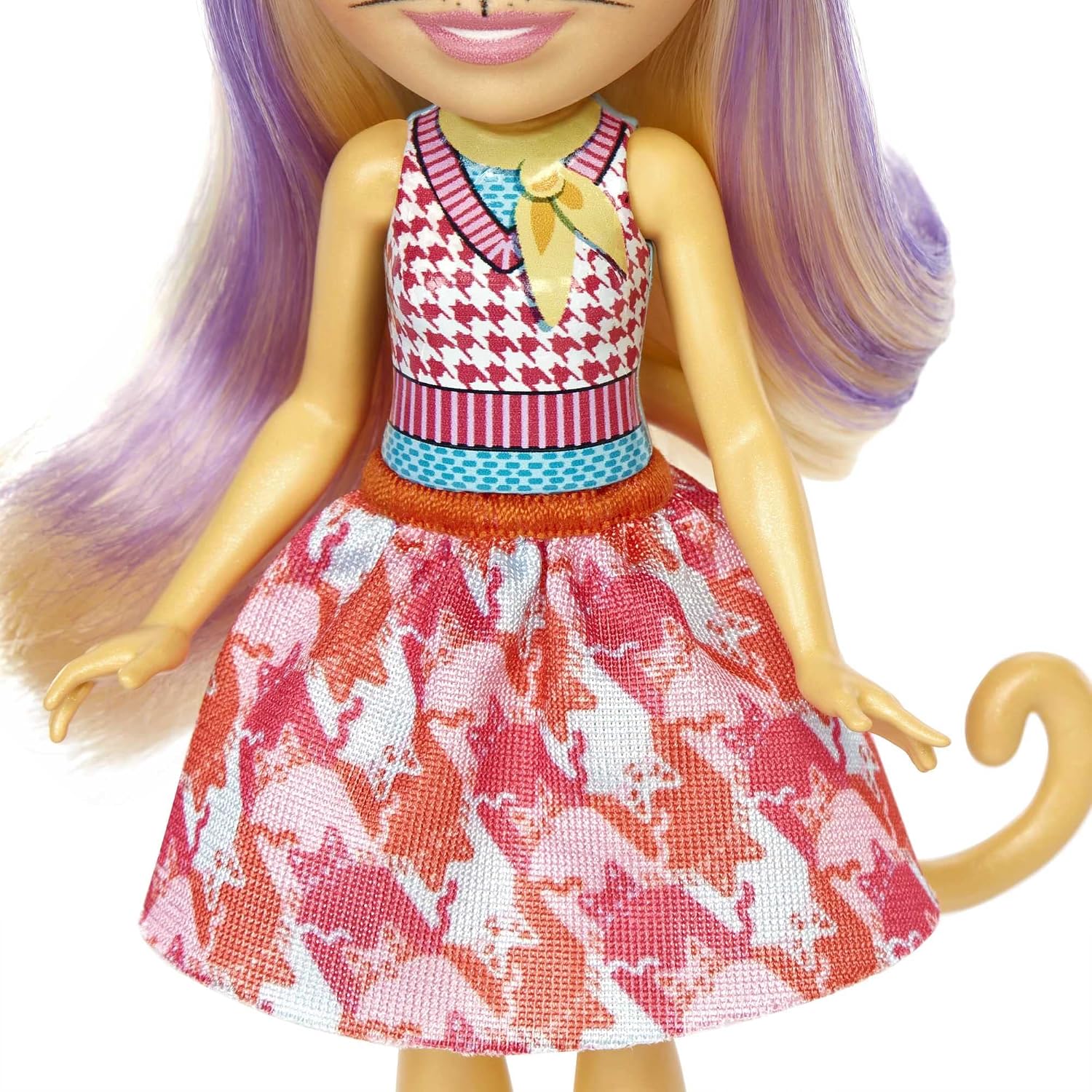 ENCHANTIMALS — Coffret Famille Carmel Chat 3 poupées et chats – Image 3
