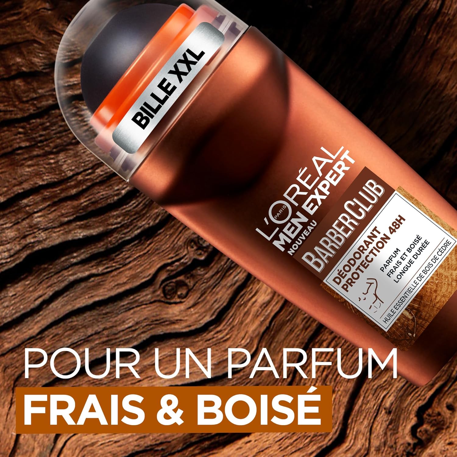 L’Oréal Paris - Barberclub Déodorant Bille Homme - 50 ml - Lot de 6 – Image 2