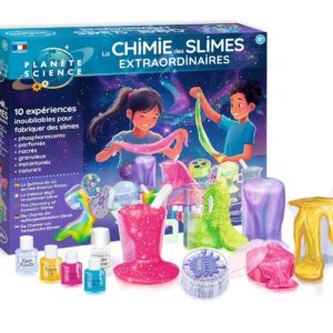 Sentosphère – Planète Science - La Chimie des Slimes Extraordinaires - Fabriquer Ses Propres slimes - Atelier Créatif- pour Enfants dès 8 Ans - Fabriqué en France - 28310