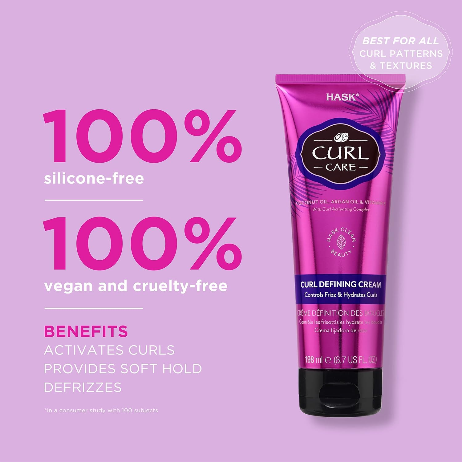 HASK Curl Care — Crème Définissante Boucles 198 ml – Image 2