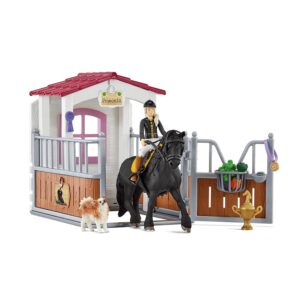 Schleich 42437 Box pour Chevaux avec Horse Club Tori & Princess (Horse Club)