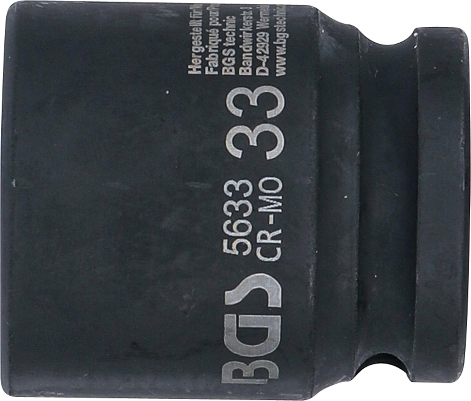 BGS 5633 — Douille à choc six pans 33 mm (3/4") – Image 2