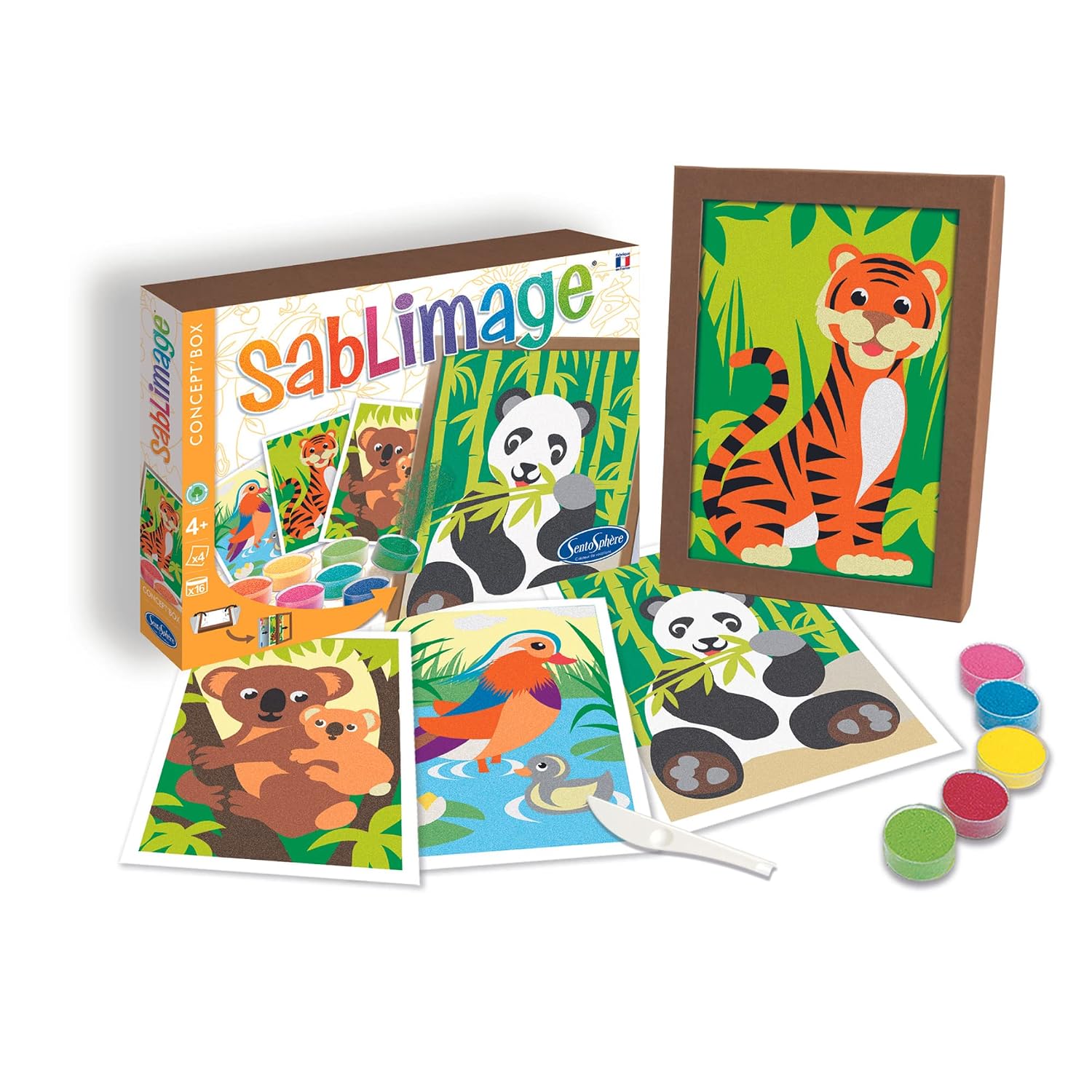 SENTOSPHÈRE Sablimage — Kit créatif Animaux en danger – Image 5