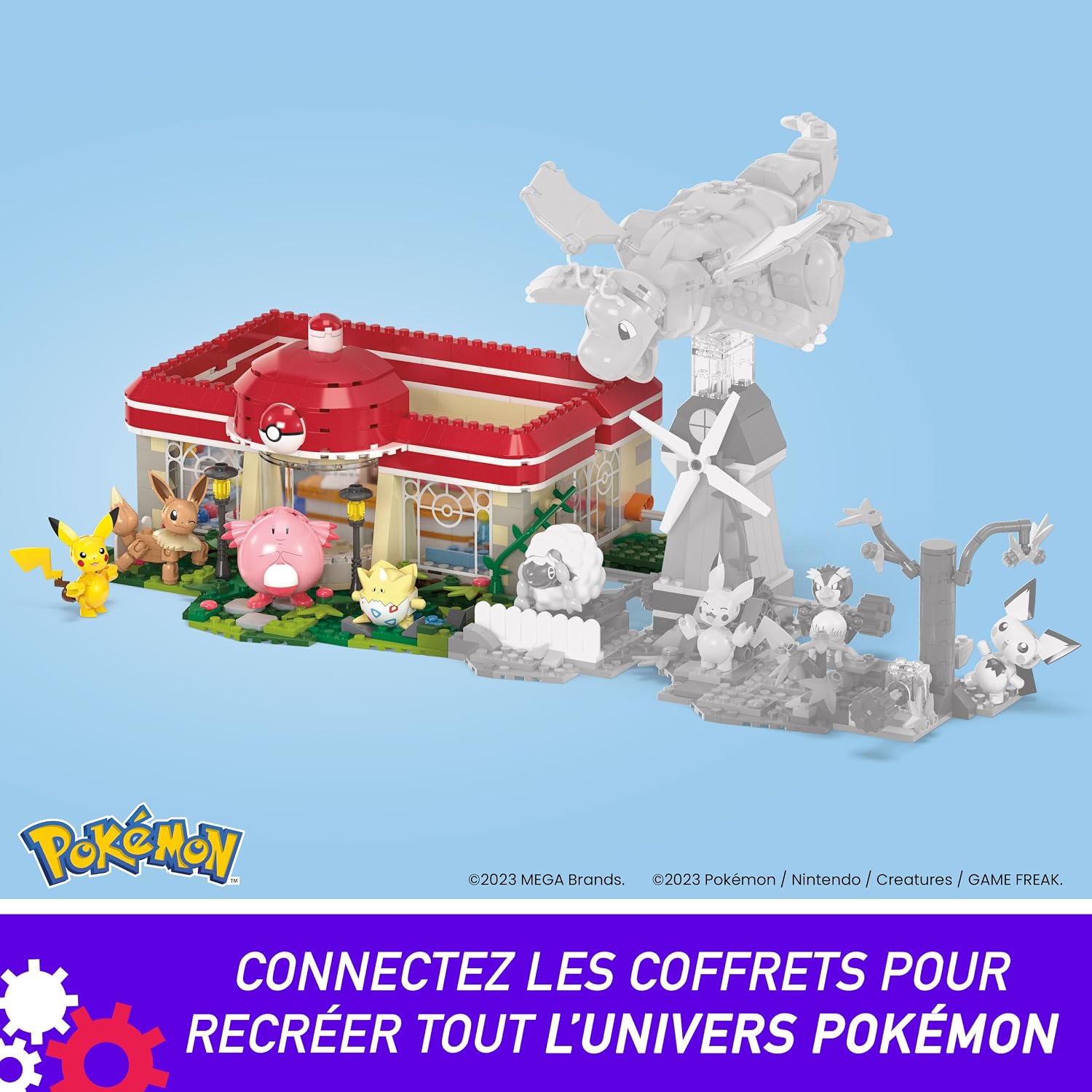 MEGA Pokémon — Coffret Centre Pokémon de la Forêt 648 pièces – Image 4