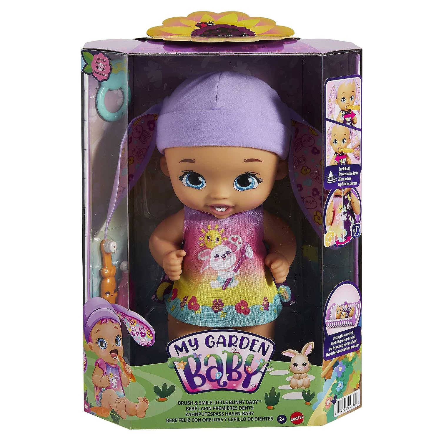MY GARDEN BABY — Poupon Bébé Lapin 30 cm avec accessoires – Image 5