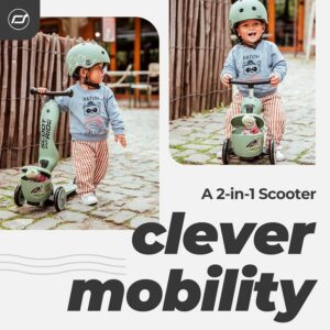 Alternative view of SCOOT AND RIDE Highway Kick 1 — Trottinette Lifestyle Green Lines