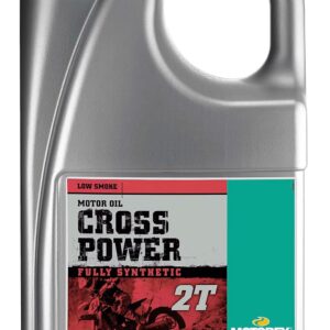 MOTOREX Huile moteur Cross Power 2T 4L 100% synthètique - Huile Moto Performante et Fiable pour Conduite Sportive
