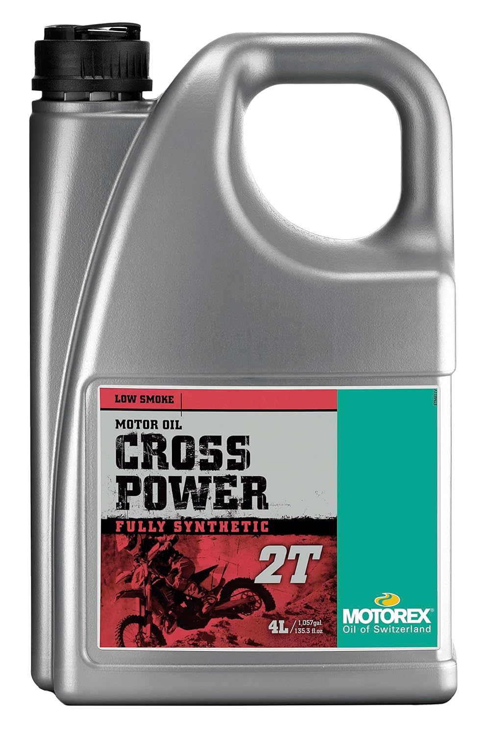 MOTOREX Huile moteur Cross Power 2T 4L 100% synthètique - Huile Moto Performante et Fiable pour Conduite Sportive
