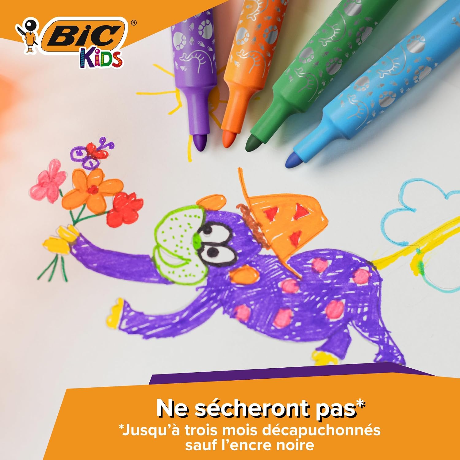 BIC Kids Decoralo — Feutres lavables pointe extra large x30 – Image 3