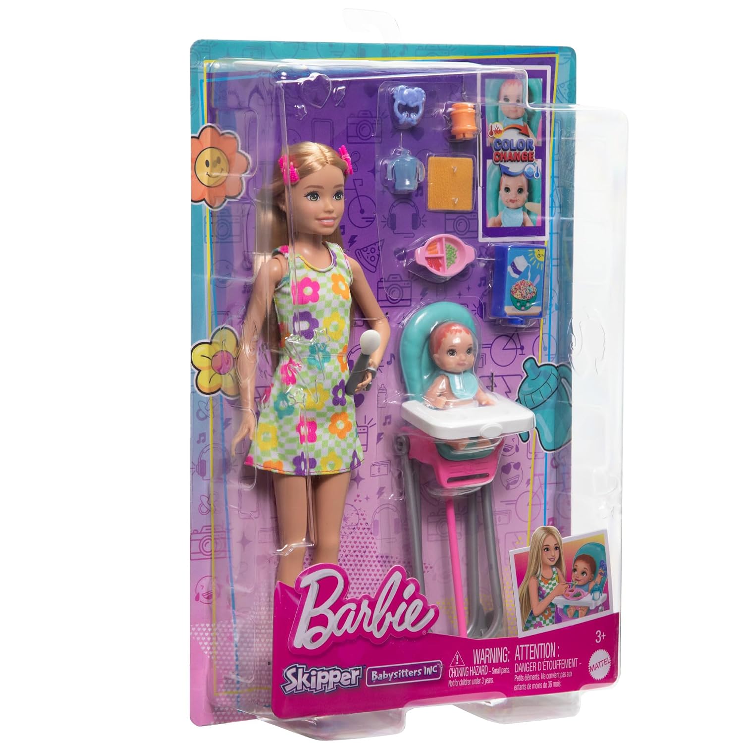 BARBIE Skipper — Coffret baby-sitting heure du repas – Image 5
