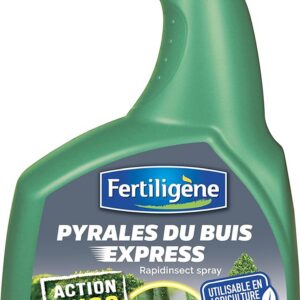FERTILIGENE Pulvérisateur Insecticide Pyrales du Buis Prêt à l'Emploi 700 ml - Pour Pucerons, araignées rouges, cochenilles