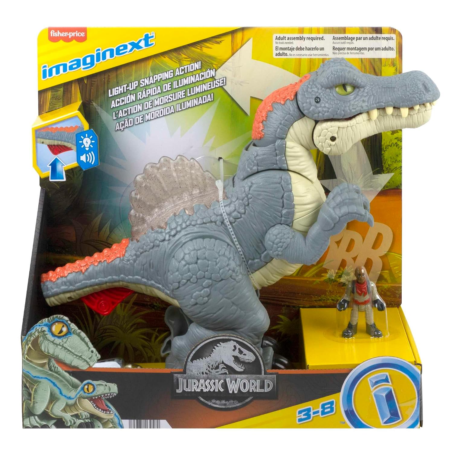 FISHER-PRICE Imaginext — Coffret Spinosaurus Jurassic World – Image 6