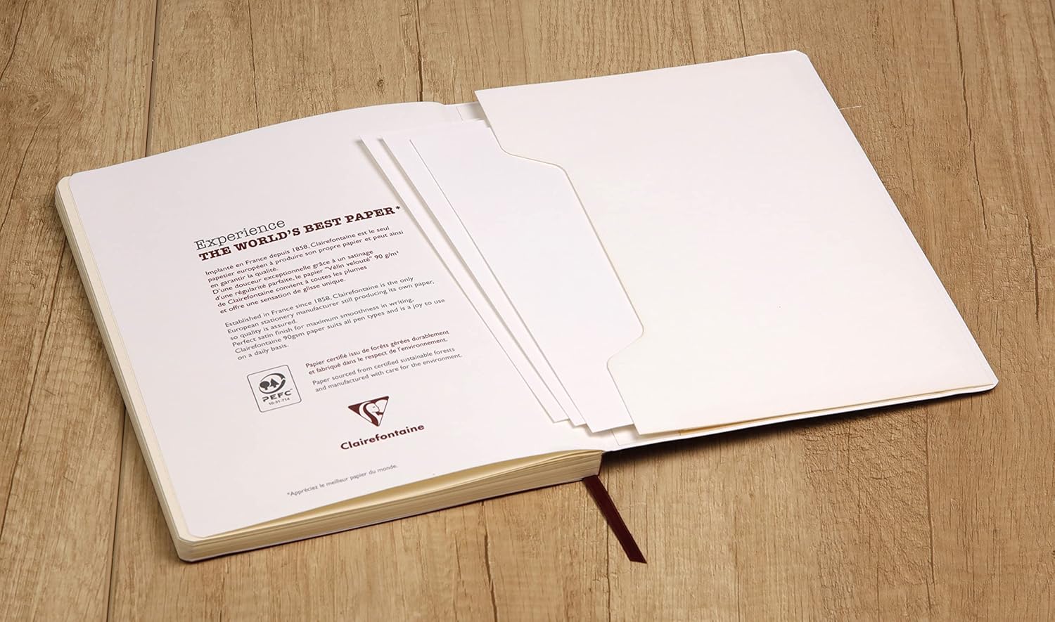CLAIREFONTAINE Age Bag — Carnet élastiqué B5 192 pages – Image 3