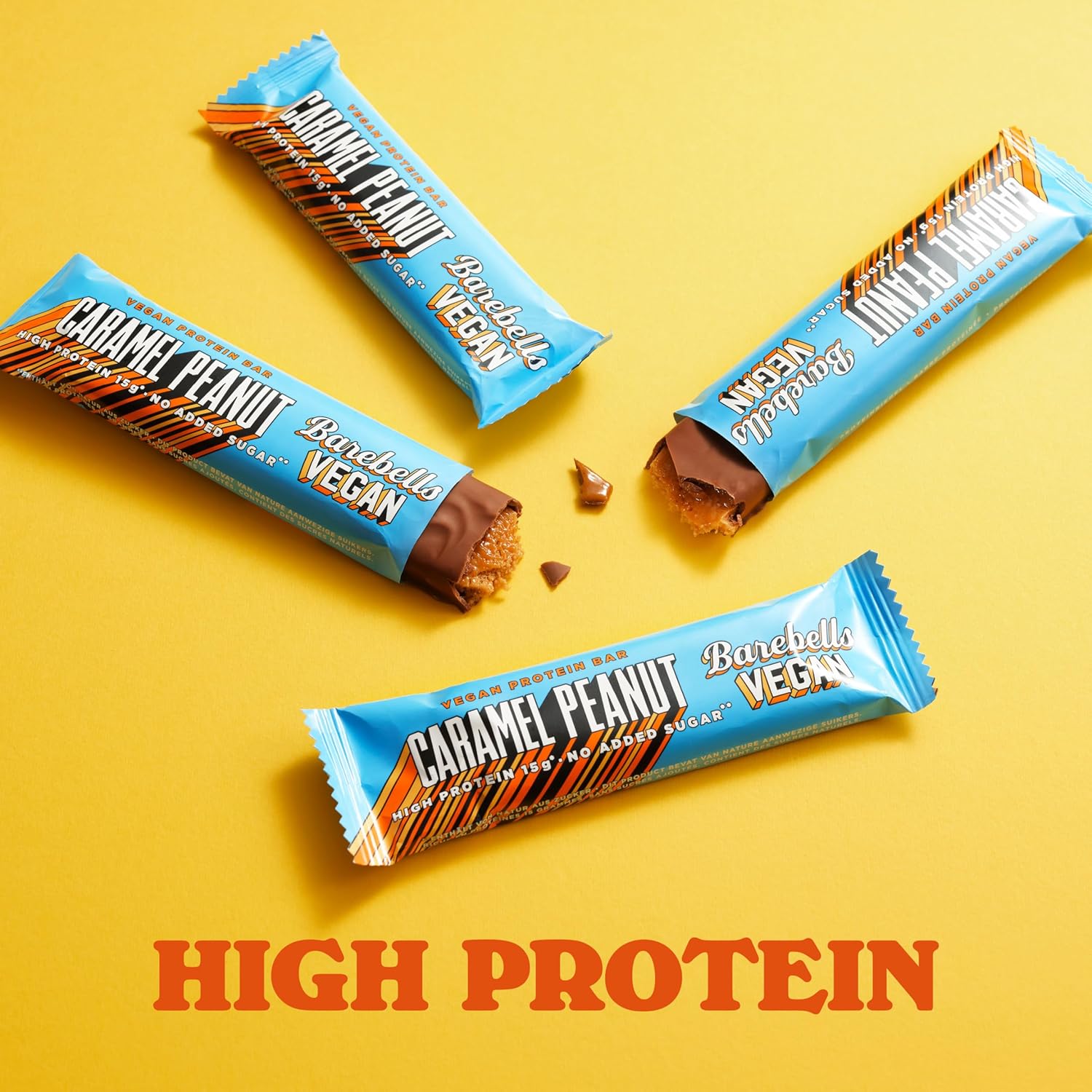 BAREBELLS — Boîte de 12 Barres Protéinées Vegan 55g – Image 3