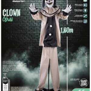 Alternative view of P'TIT CLOWN — Automate Halloween animé sonore lumineux 160 cm