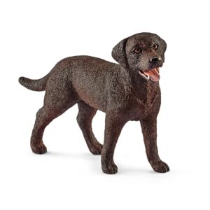 Schleich- Figurine Labrador Retriever, Femelle Farm World, 13834, Multicolore