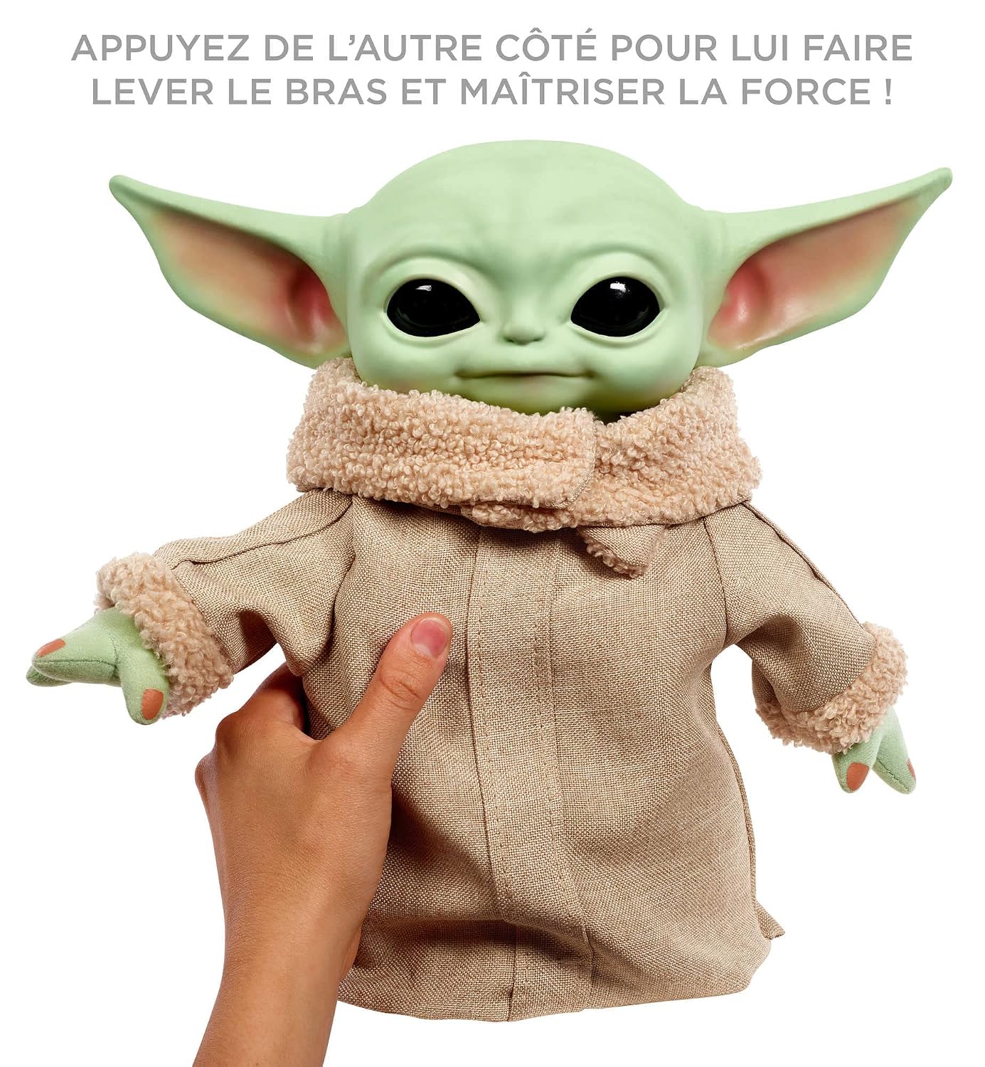 MATTEL Star Wars — Peluche Grogu 28 cm avec sons et mouvements – Image 2