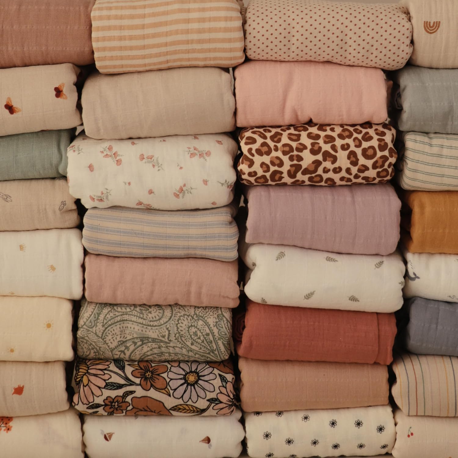 MUSHIE — Couverture d'emmaillotage bébé en mousseline 0-3 mois – Image 6