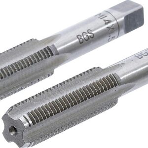BGS 1900-M14X1.5-B | Tarauds et filières | pré-taraud et filière | M14 x 1,5 mm | 2 pièces