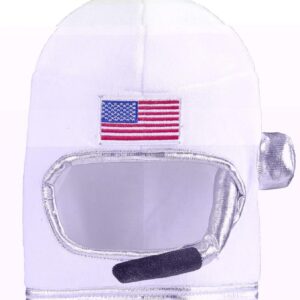 W WIDMANN MILANO Party Fashion - Casque d'astronaute pour enfants, chapeau en tissu, Nasa, espace, spaceman, spationaute, pilote spatial