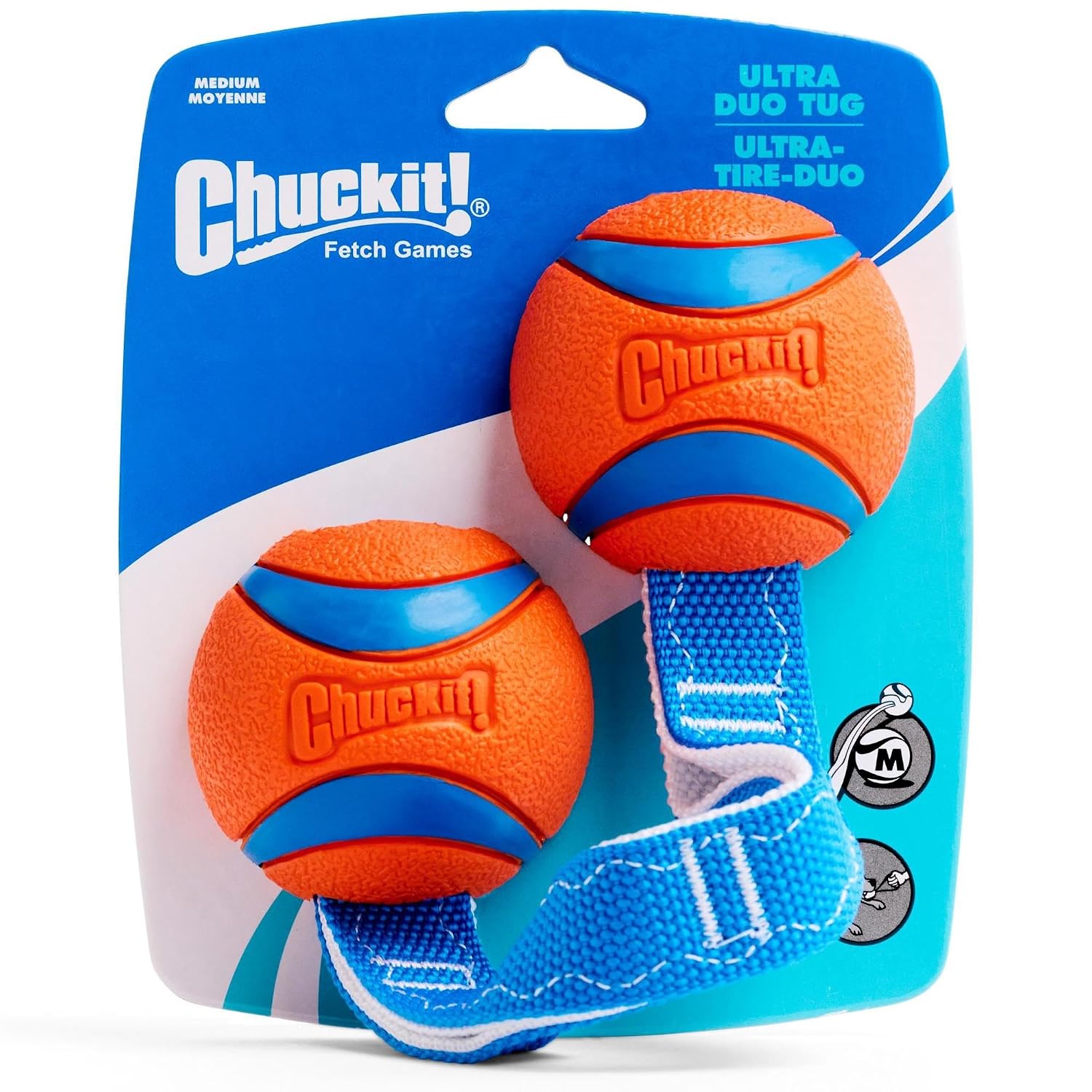 CHUCKIT — Jouet pour Chien Ultra Duo Tug 6 cm Taille M – Image 3