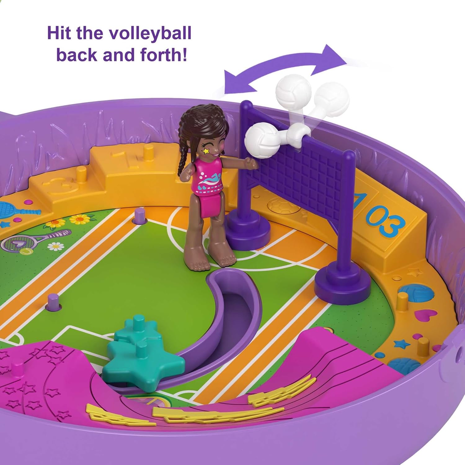 POLLY POCKET — Coffret Match de Football 12 Accessoires – Image 4