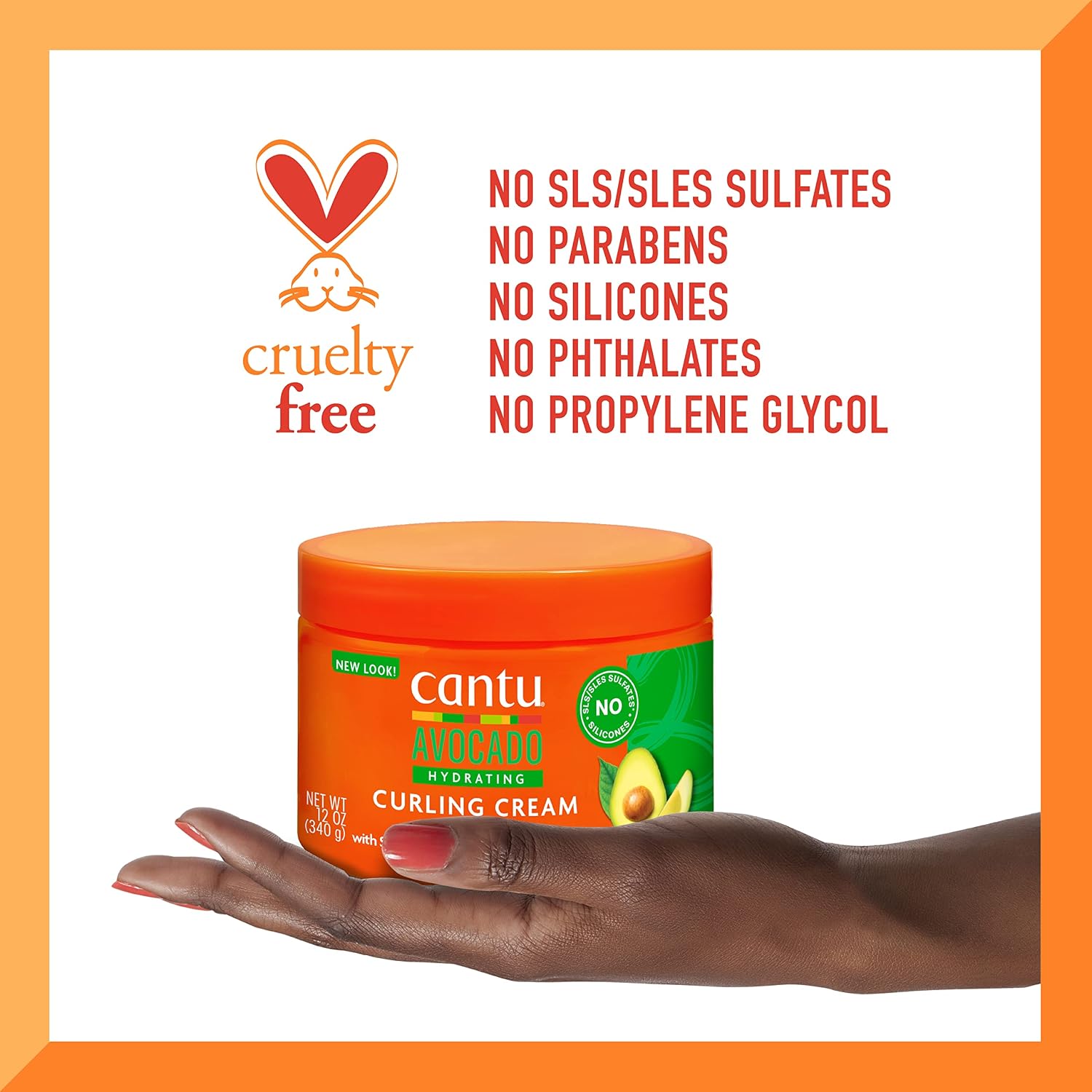 CANTU — Crème Coiffante à l’Avocat 340 g – Image 6