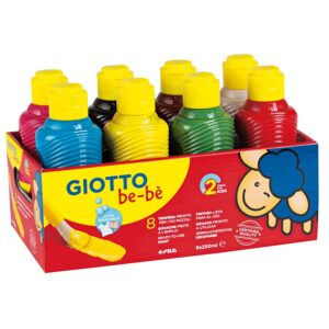GIOTTO be-bè Super Paint - Set gouache 8 x 250ml