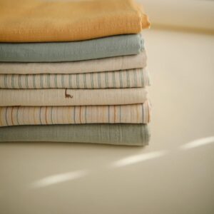 Alternative view of MUSHIE — Couverture d'emmaillotage en mousseline 0-3 mois