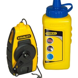 STANLEY STHT0-47244 Kit de Cordeau traceur 9 m Compact avec poudre
