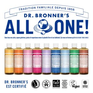 Alternative view of DR. BRONNER'S 18-en-1 — Savon Pur Végétal Amande 240 ml