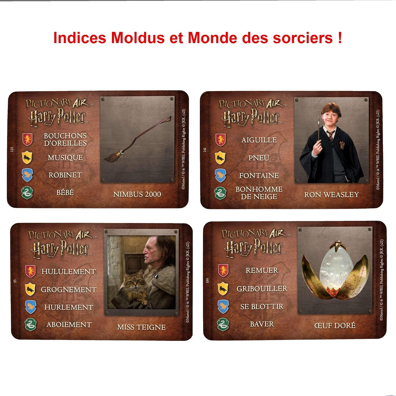 MATTEL GAMES Pictionary Air Harry Potter — Jeu de dessin familial – Image 2