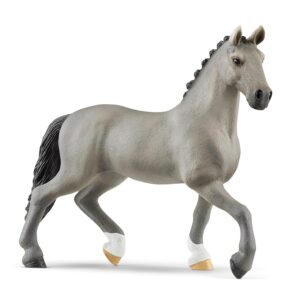 Schleich 13956 Étalon Selle Français, dès 5 Ans, Horse Club - Figurine, 14,1 x 4,1 x 11 cm