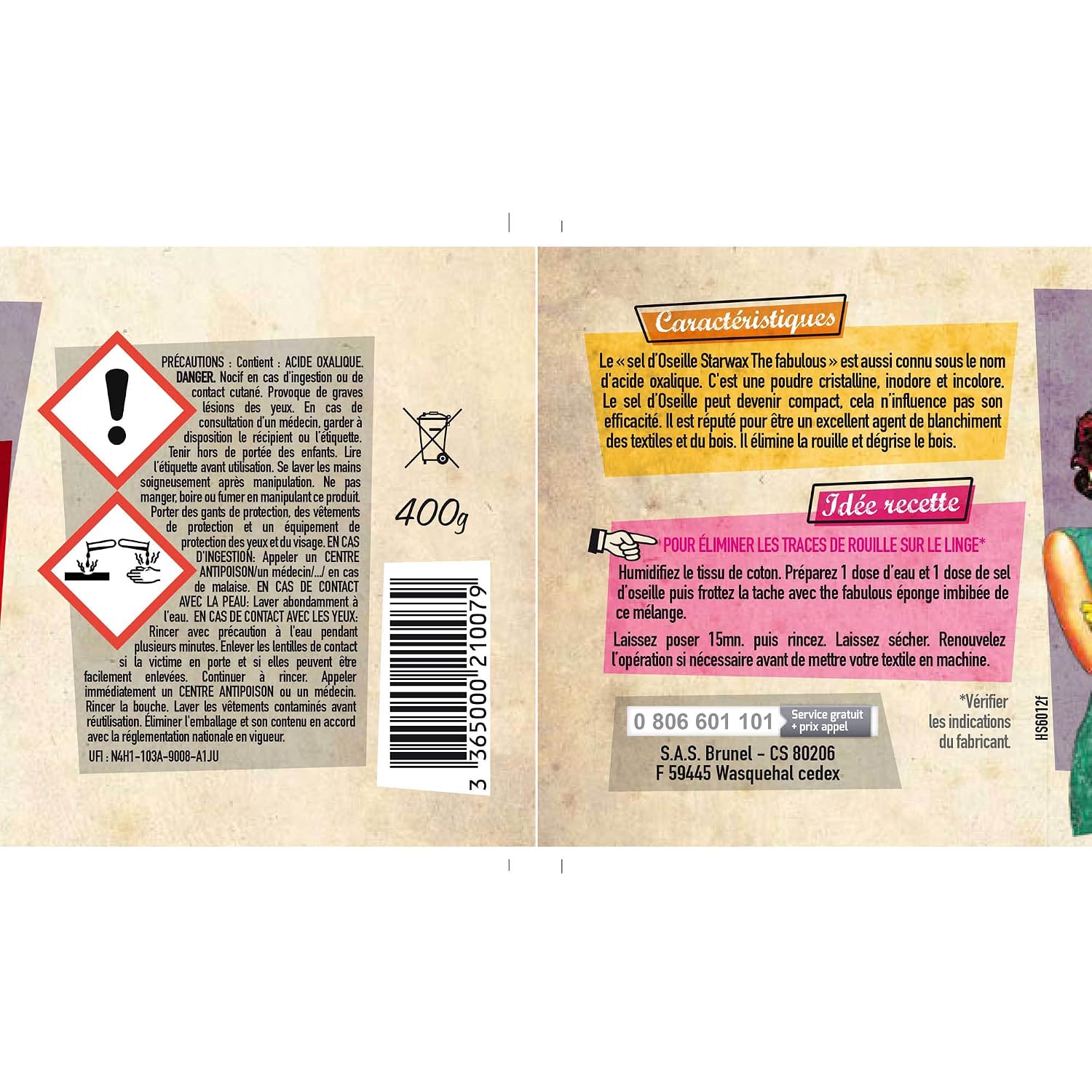 STARWAX THE FABULOUS — Sel d'Oseille 2x400 g – Image 6