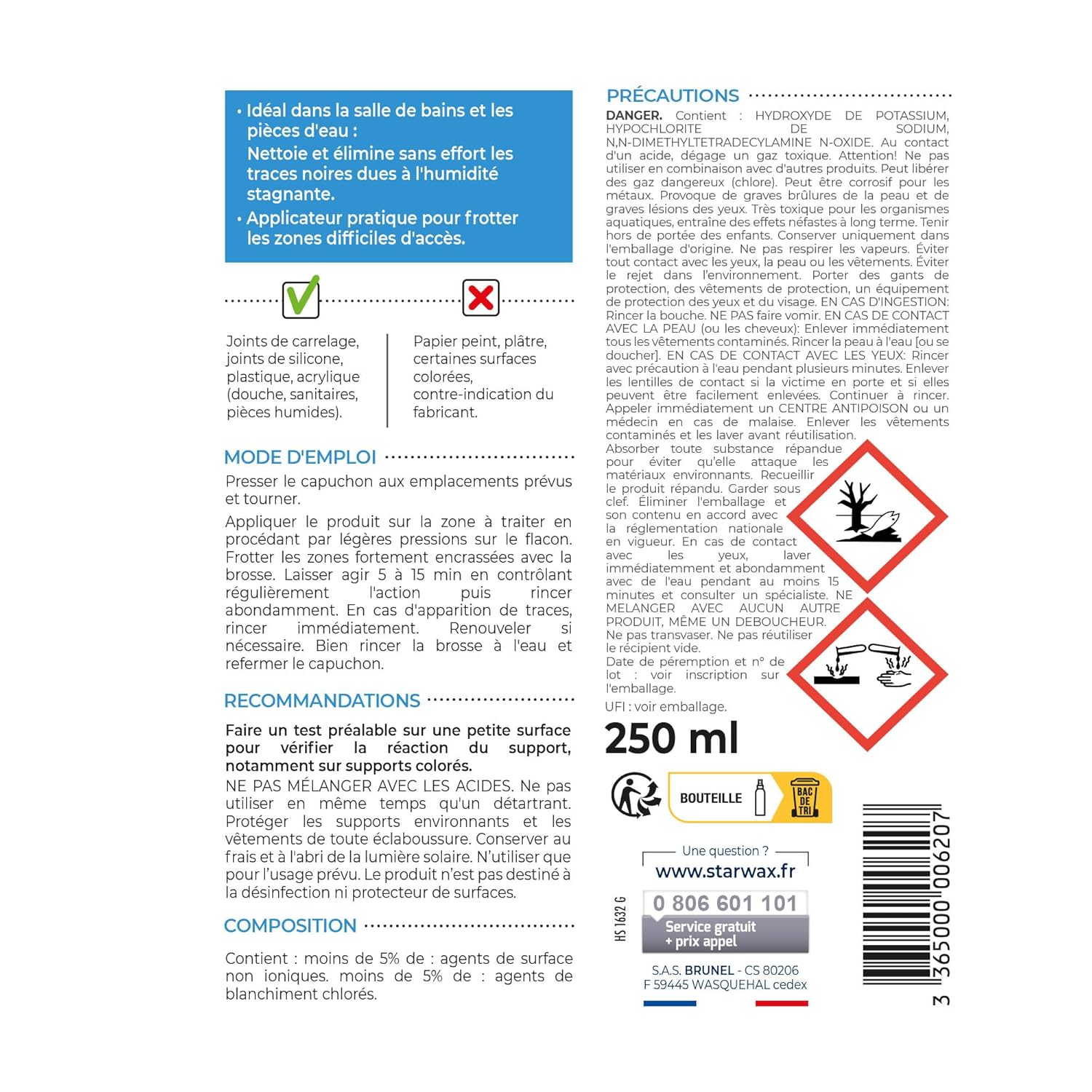 STARWAX — Gel anti-moisissures 250ml – Image 6