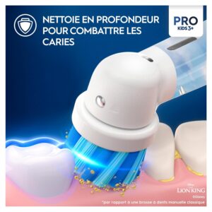Alternative view of ORAL-B Kids — Brossettes de rechange enfant Roi Lion x4