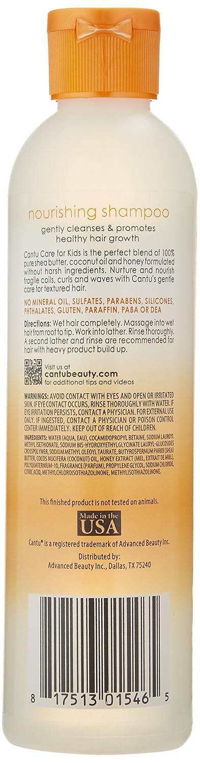 CANTU Kids — Shampooing Nourrissant 237 ml – Image 2