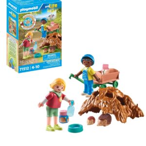 Playmobil 71512 Enfants avec Famille de hérissons