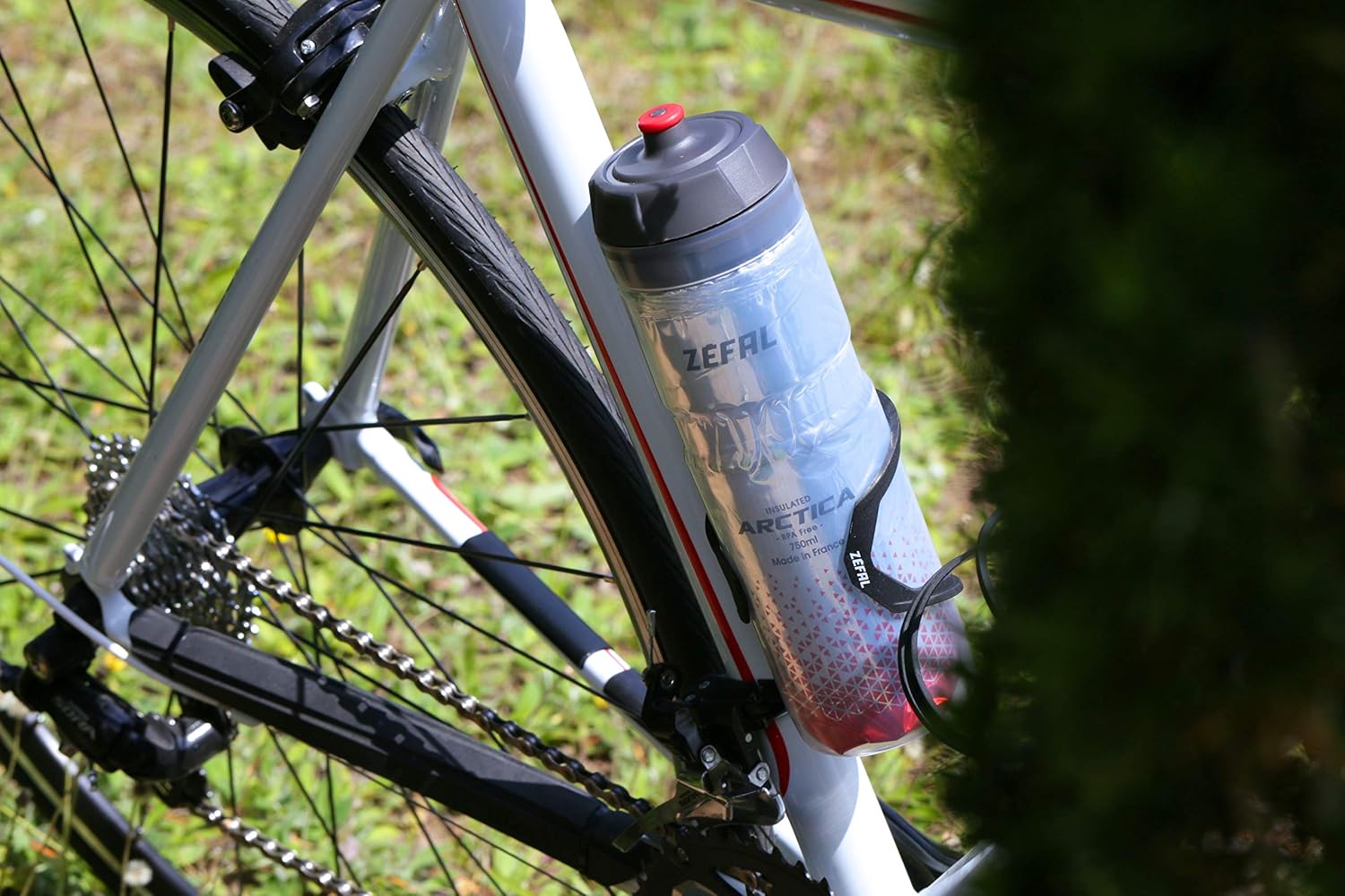 ZÉFAL Arctica — Bidon Vélo Isotherme 750ml Orange – Image 5