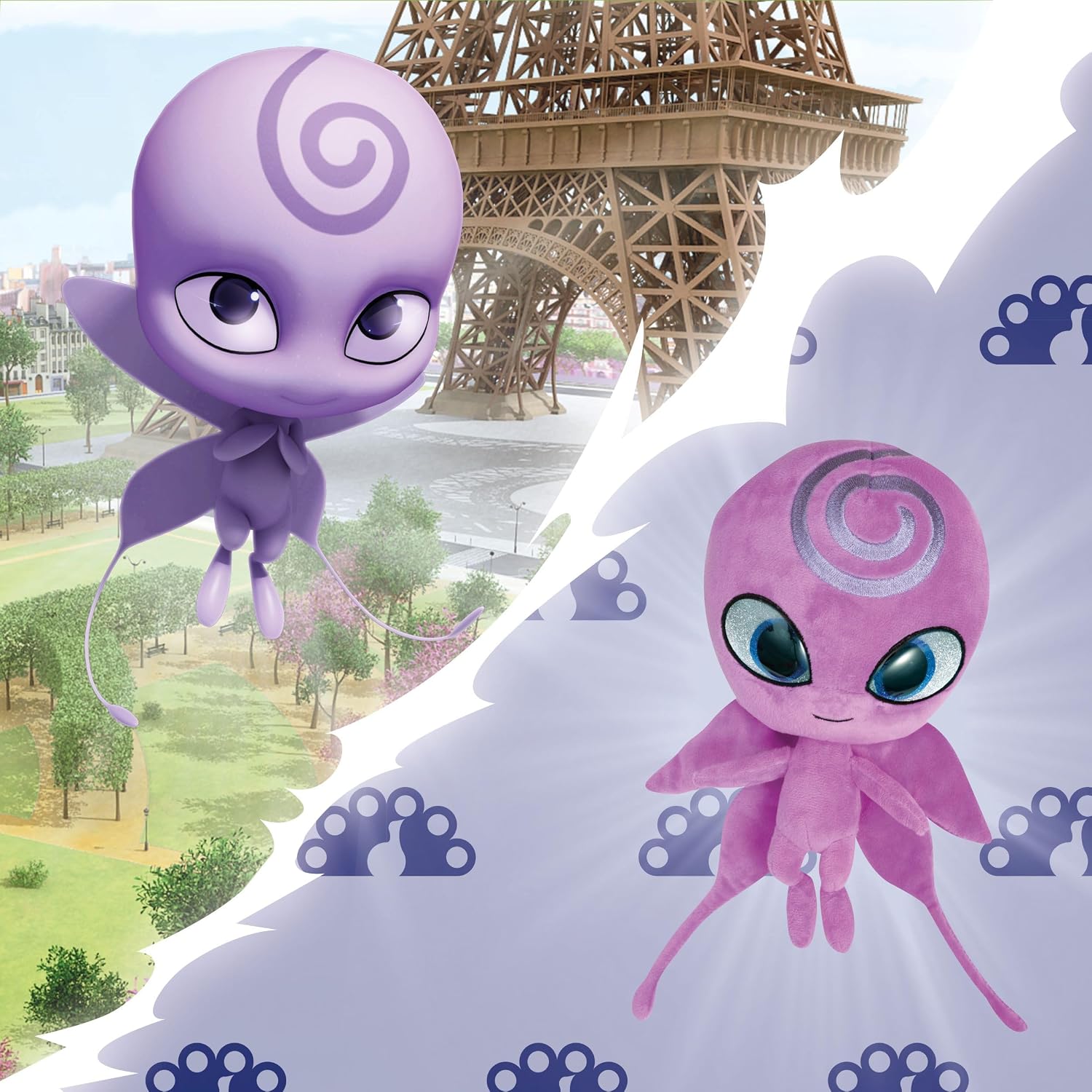 MIRACULOUS — Peluche Nooroo 24 cm – Image 3