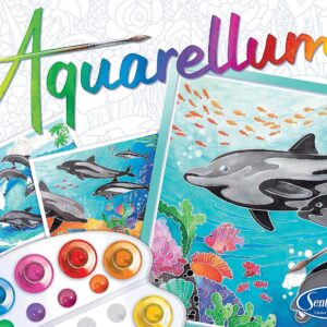 Alternative view of SENTOSPHÈRE AQUARELLUM — Kit Peinture Dauphins