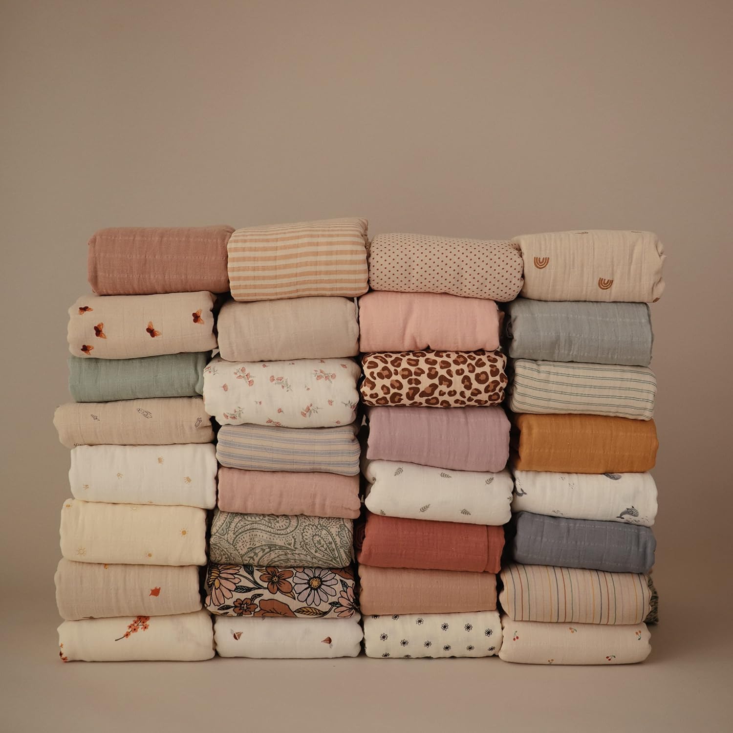 MUSHIE — Couverture d'emmaillotage en mousseline 0-3 mois – Image 7