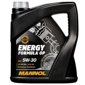 MANNOL Huile moteur Energy 5W-30 Huile ACEA C2 ACEA C3 API SP Formula OP 4 L