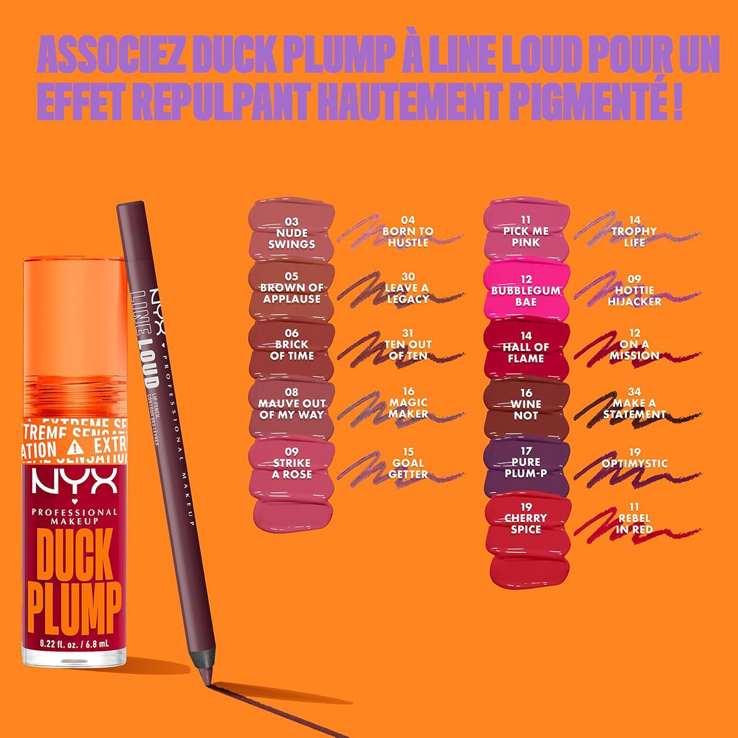 NYX PROFESSIONAL MAKEUP Duck Plump — Laque à lèvres Nude Swings – Image 5