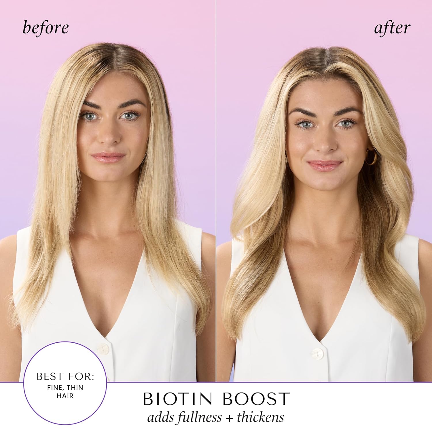 HASK Biotin Boost — Après-shampooing cheveux fins 355 ml – Image 5